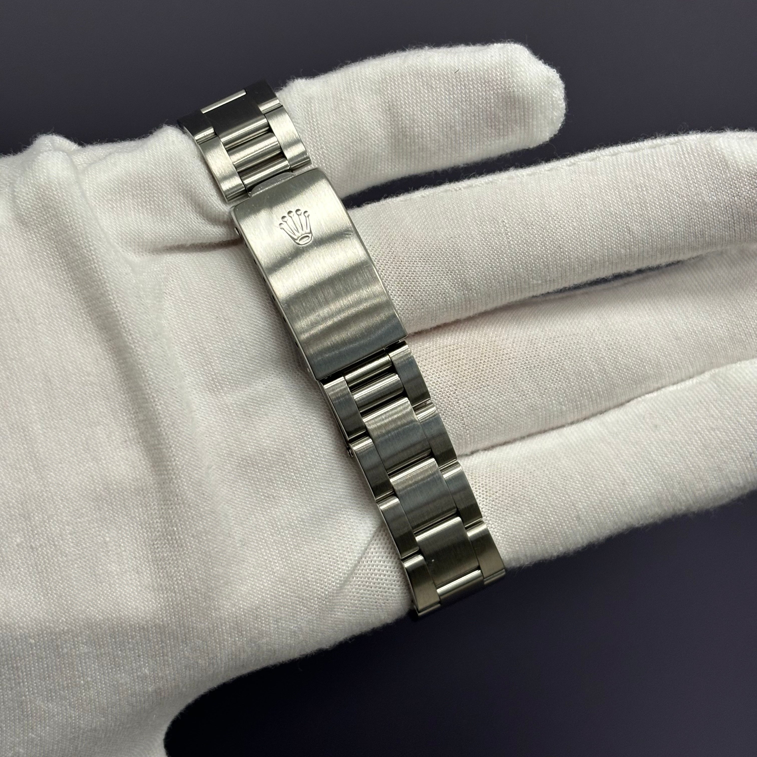 Rolex Air-King 34mm Black Stick Dial Watch Ref# 14010 - Happy Jewelers Fine Jewelry Lifetime Warranty