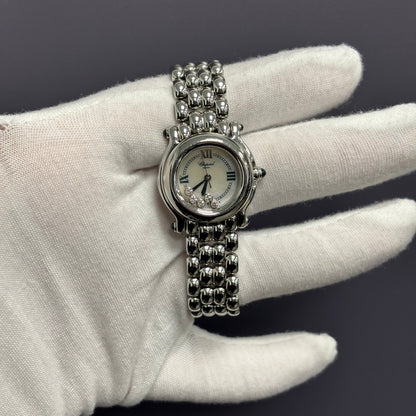 Chopard Happy Sport 26mm White Dial Watch Ref# 27/8250-23 - Happy Jewelers Fine Jewelry Lifetime Warranty