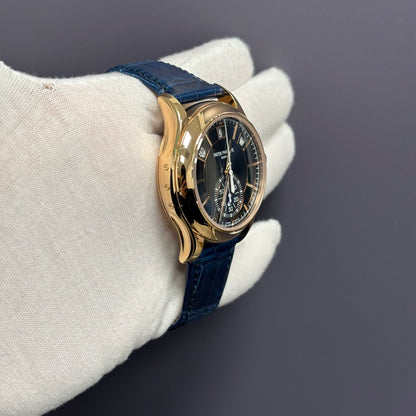 Patek Philippe Annual Calendar 42mm Blue Dial Watch Ref# 5905R-010 - Happy Jewelers Fine Jewelry Lifetime Warranty