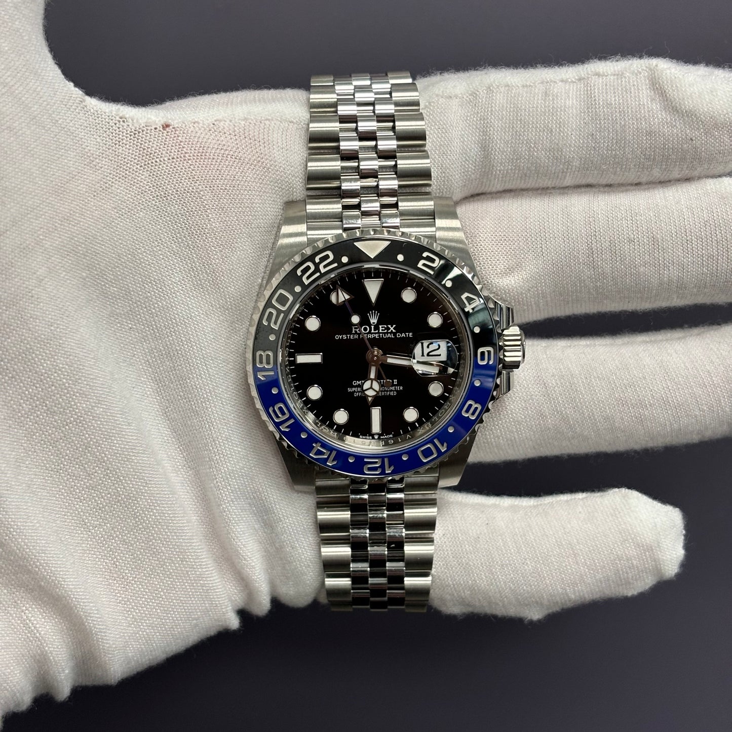 Rolex GMT-Master II 40mm Black Dial Watch Ref# 12671BLNR