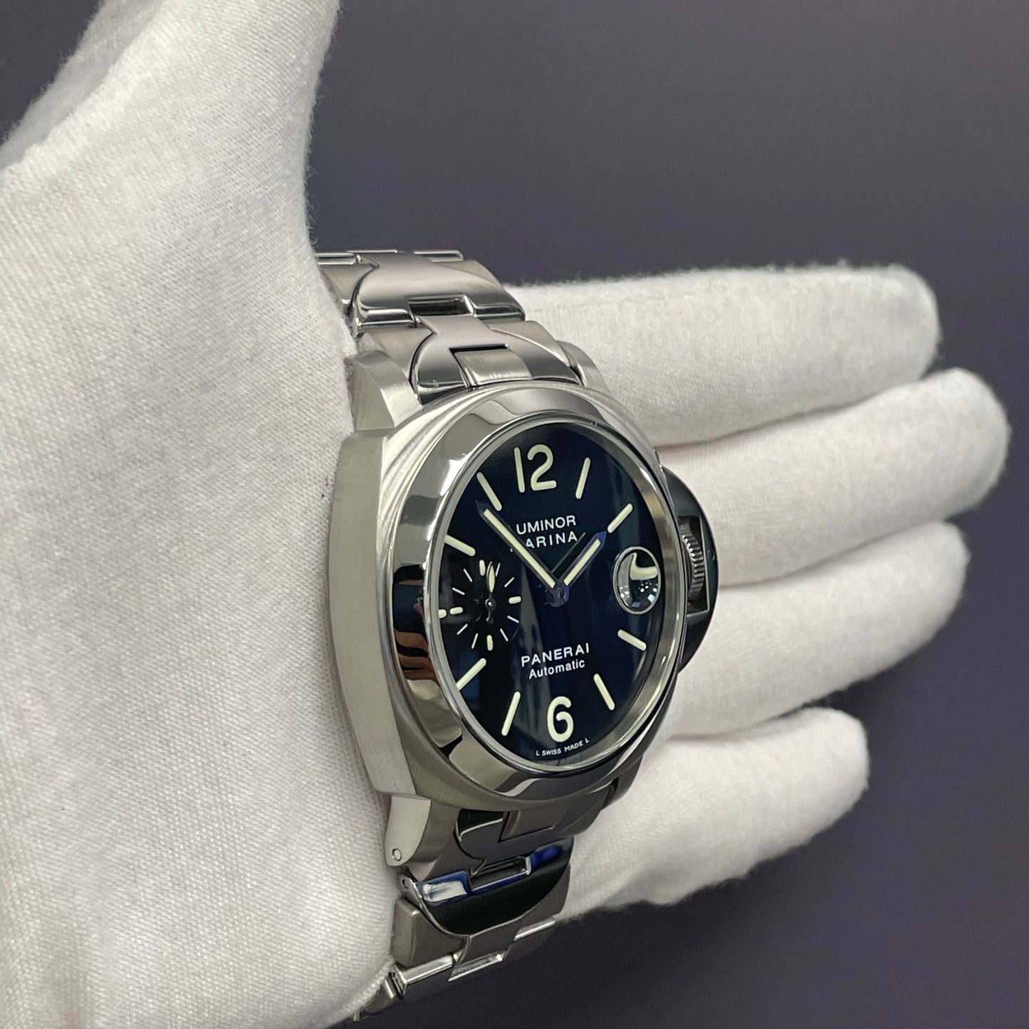 Panerai 40mm luminor best sale