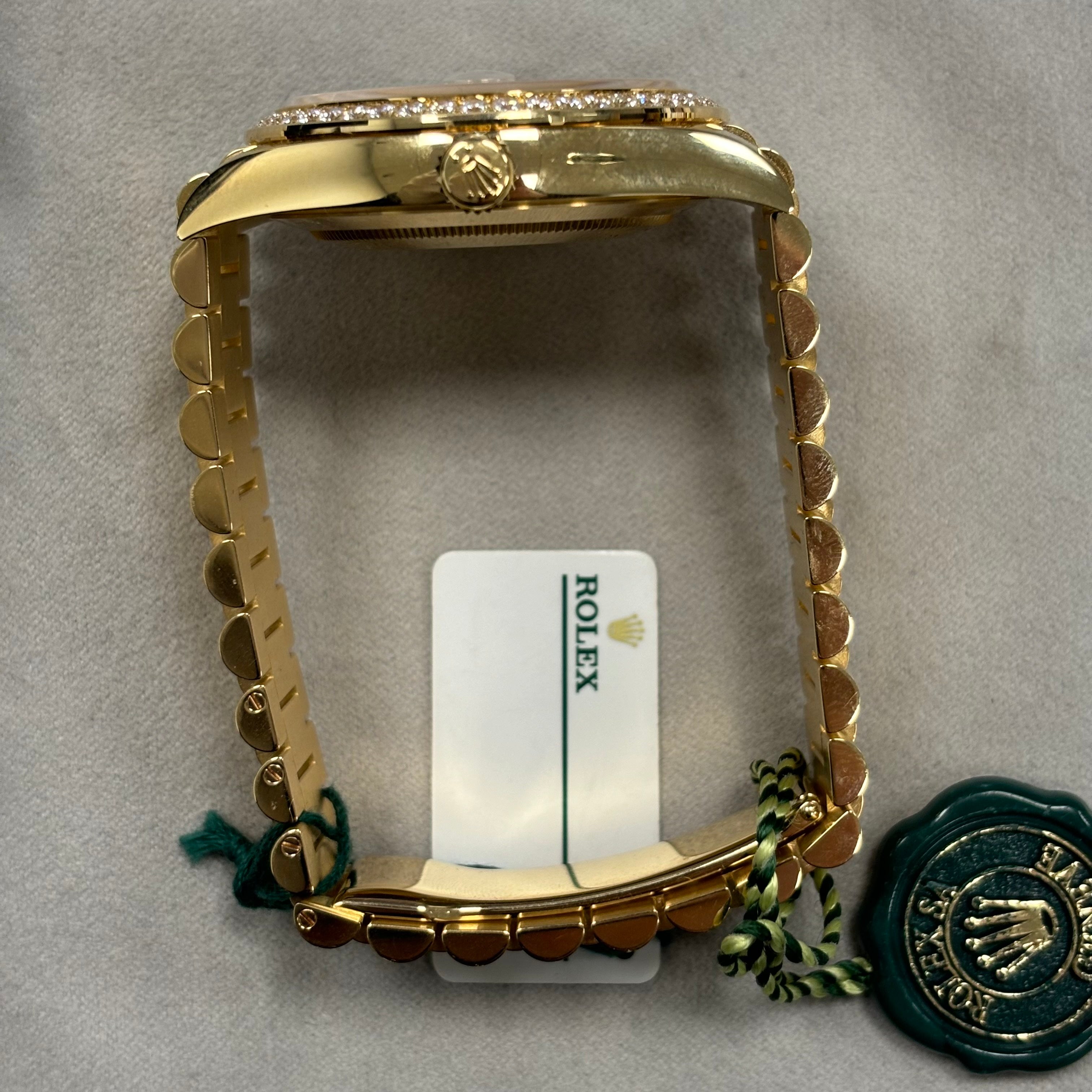 Rolex Day-Date 40mm Silver Dial Watch Ref# 228348RBR - Happy Jewelers Fine Jewelry Lifetime Warranty