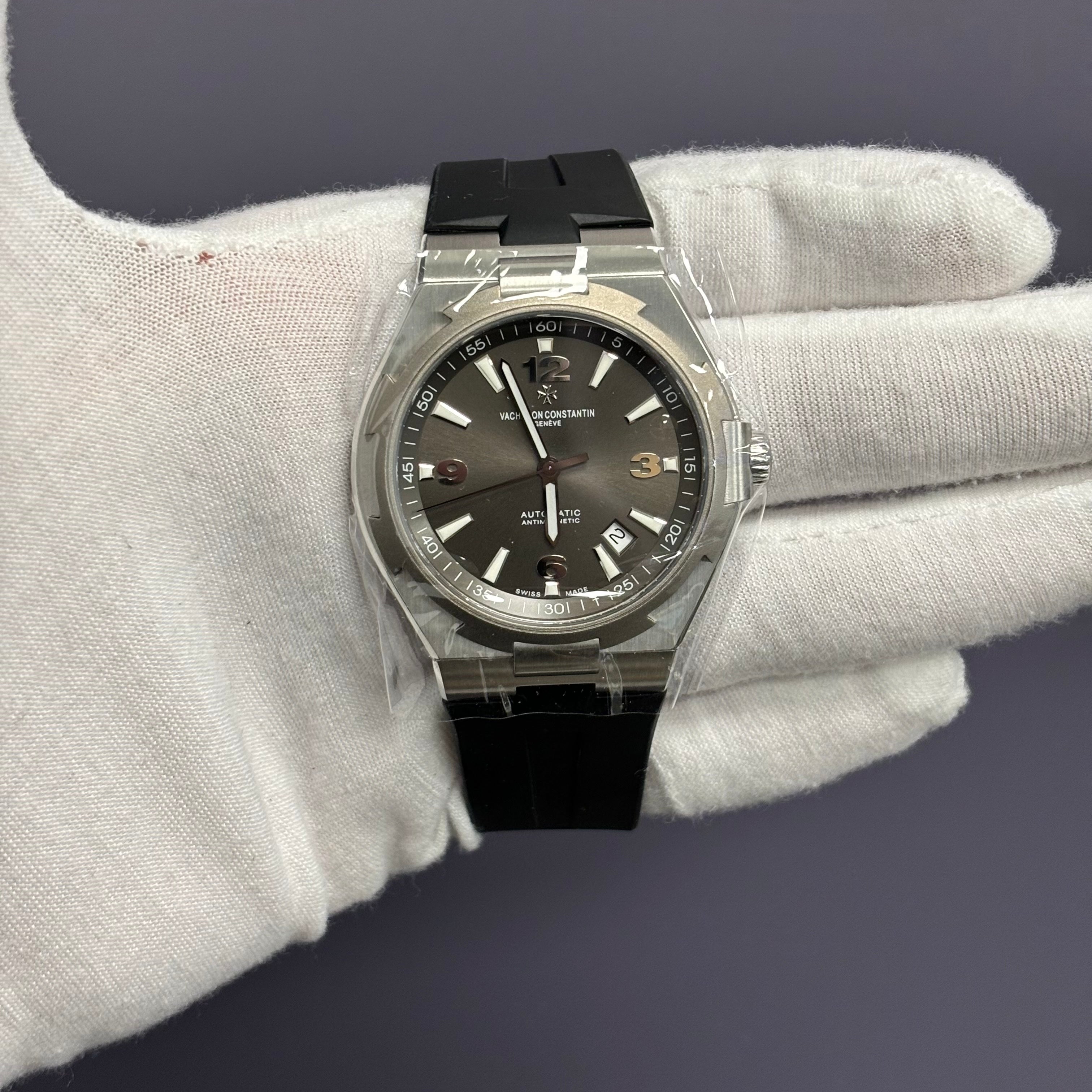 Vacheron Constantin Overseas 42mm Grey Dial Watch Ref# 47040 - Happy Jewelers Fine Jewelry Lifetime Warranty