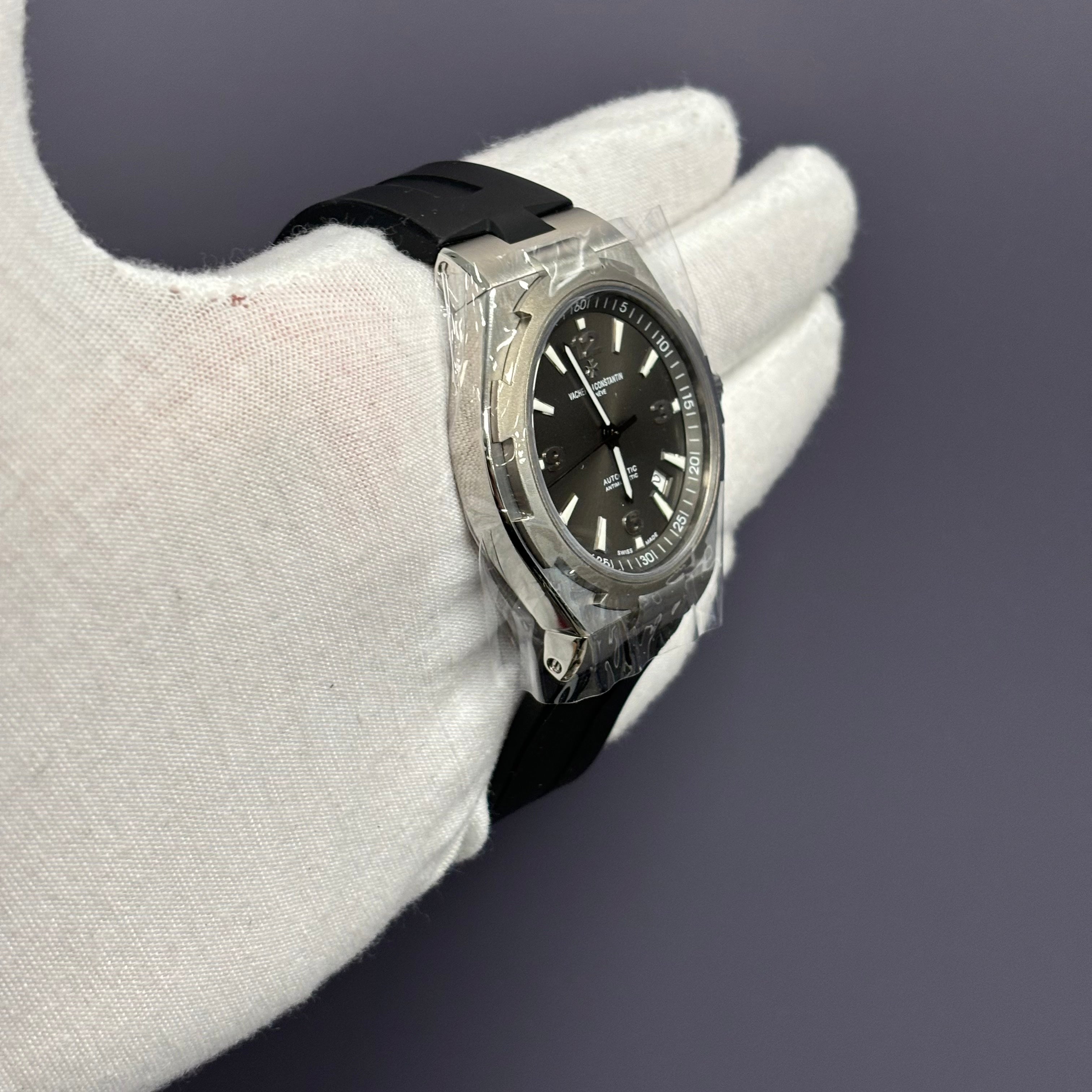 Vacheron Constantin Overseas 42mm Grey Dial Watch Ref# 47040 - Happy Jewelers Fine Jewelry Lifetime Warranty