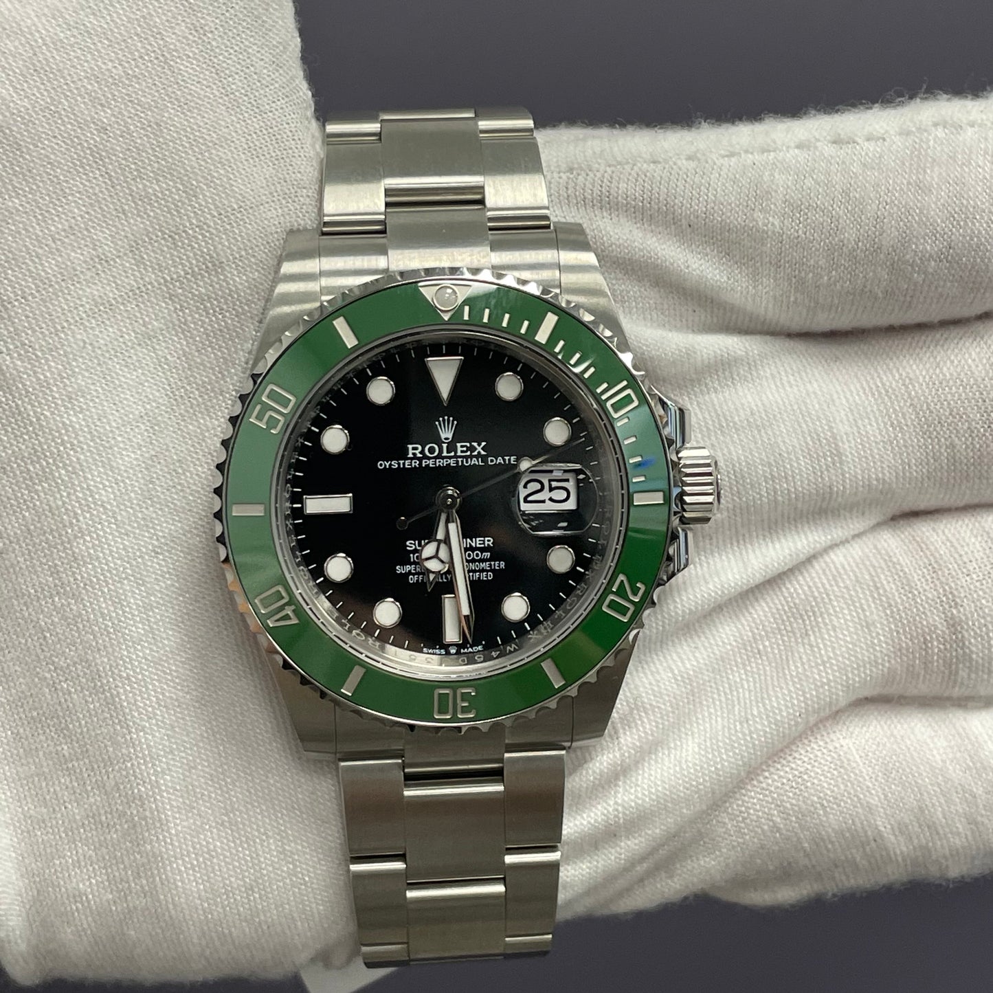 Rolex Submariner 41mm Black Dial Watch Ref# 126610LV