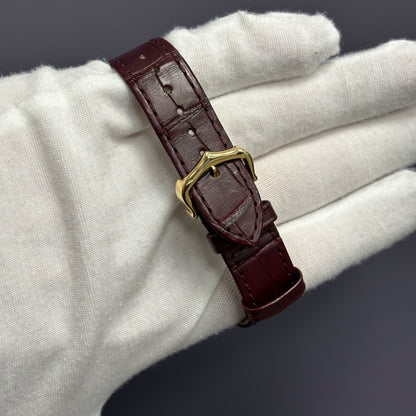 Cartier Tank 25mm Red Dial Watch Ref# WGTA0190 - Happy Jewelers Fine Jewelry Lifetime Warranty