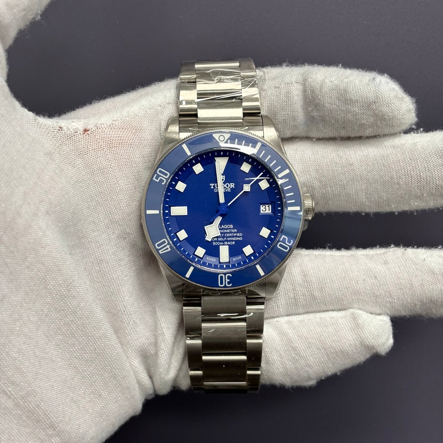 Tudor Pelagos 42mm Blue Dial Watch Ref# 25600TB