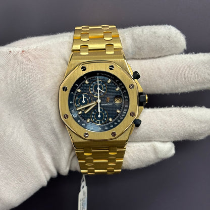 Audemars Piguet Royal Oak 42mm Blue Dial Watch Ref# 25721BA.OO.1000BA.02 - Happy Jewelers Fine Jewelry Lifetime Warranty