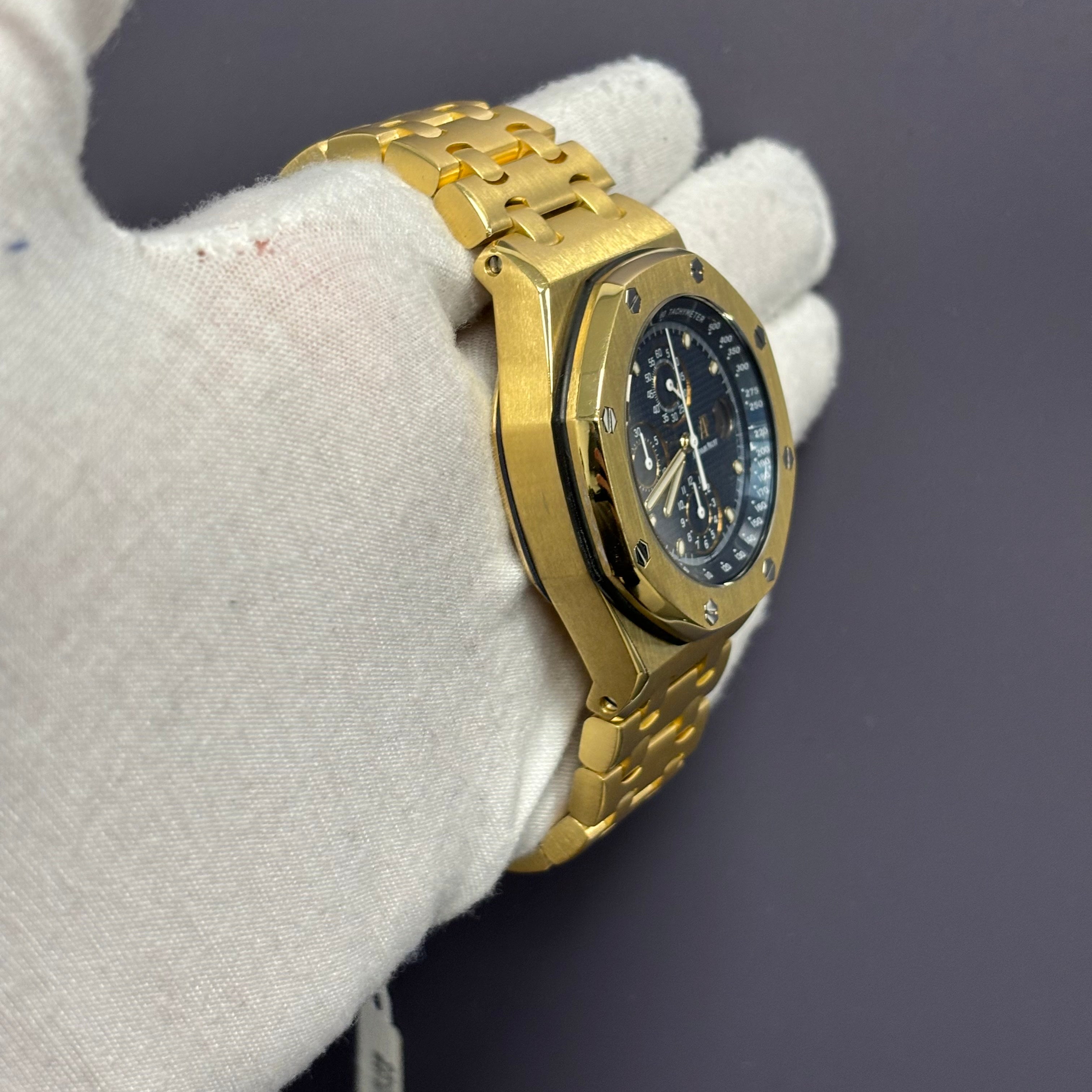 Audemars Piguet Royal Oak 42mm Blue Dial Watch Ref# 25721BA.OO.1000BA.02 - Happy Jewelers Fine Jewelry Lifetime Warranty