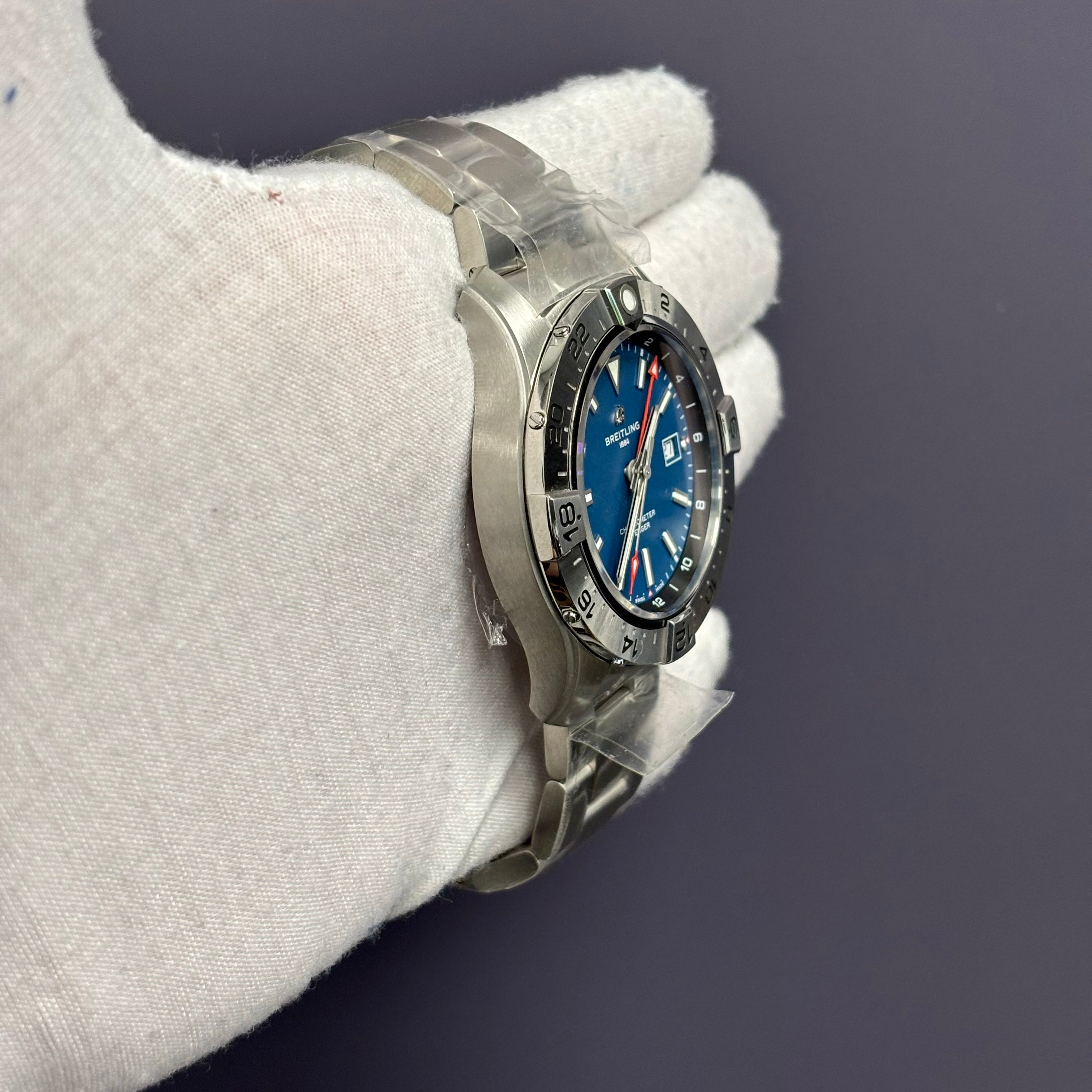 Breitling Avenger 44mm Blue Dial Watch Ref# A32320 - Happy Jewelers Fine Jewelry Lifetime Warranty