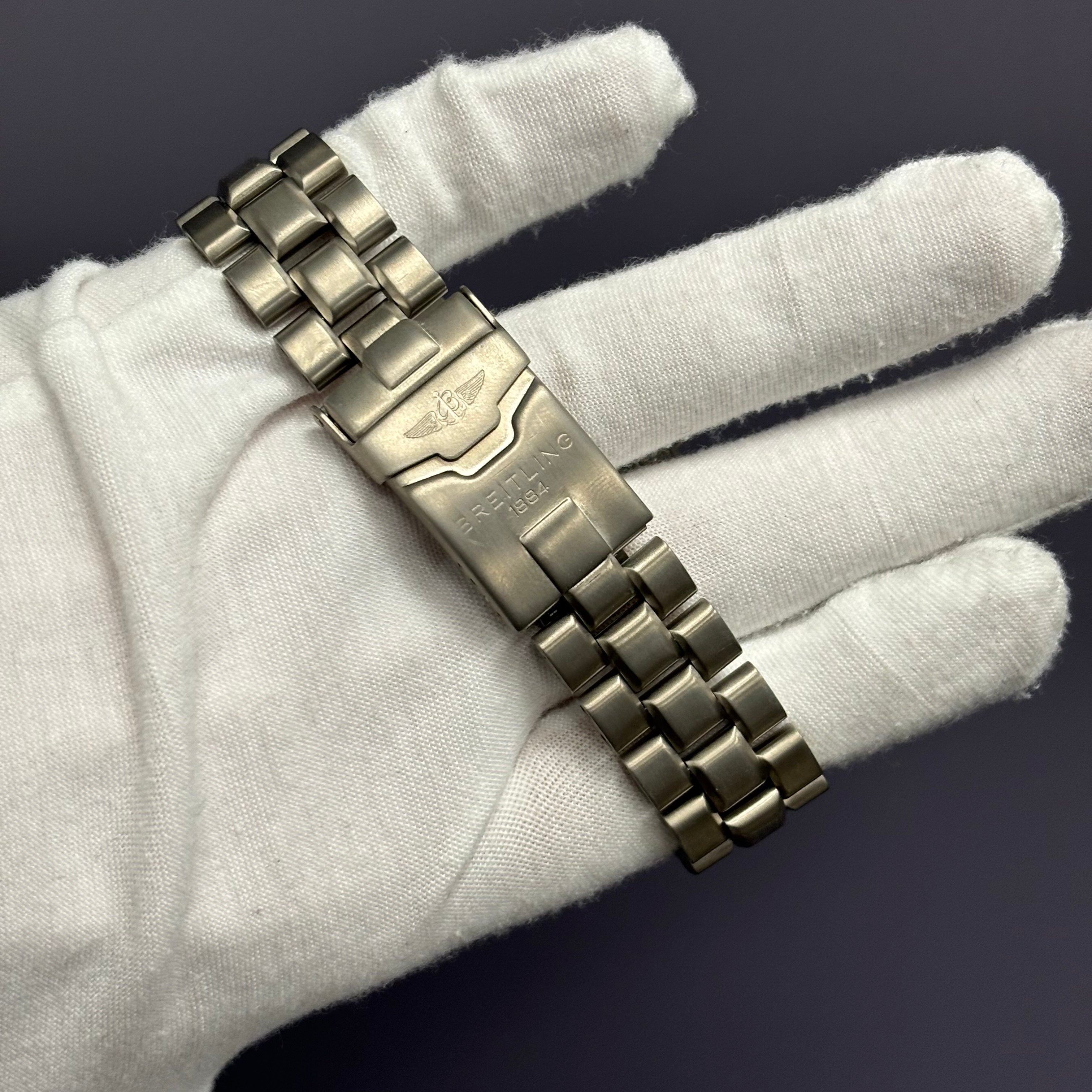 Breitling Emergency 43mm Blue Dial Watch Ref# E56321 – Happy Jewelers