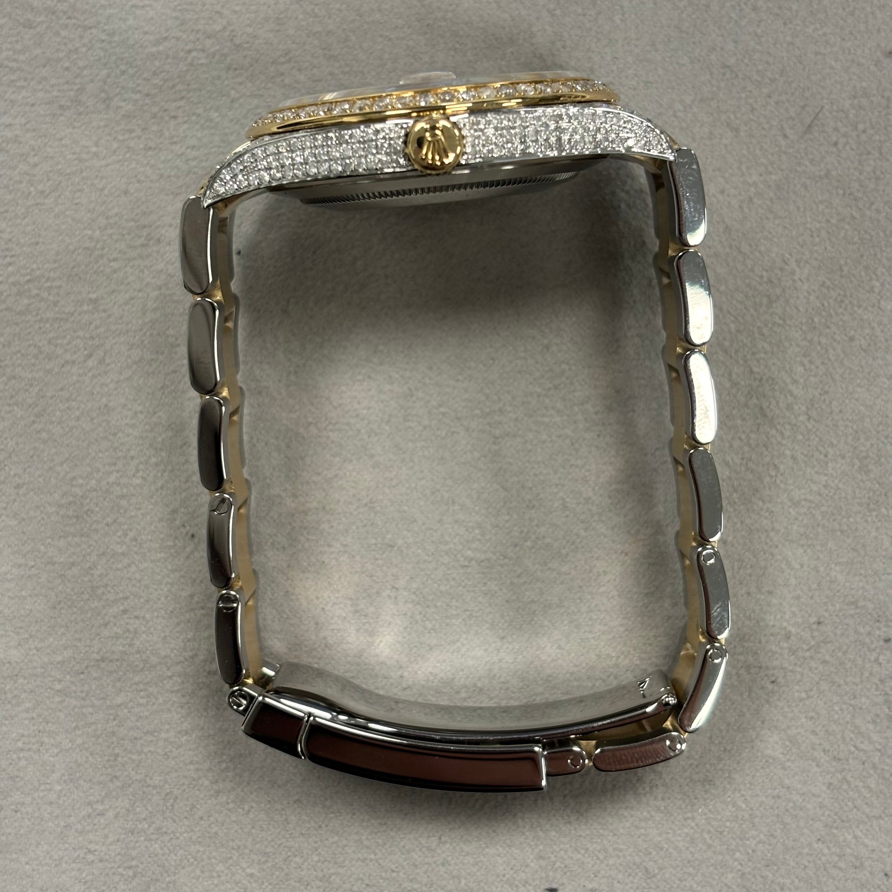 Rolex Datejust 41mm Pave Dial Watch Ref# 126303 - Happy Jewelers Fine Jewelry Lifetime Warranty