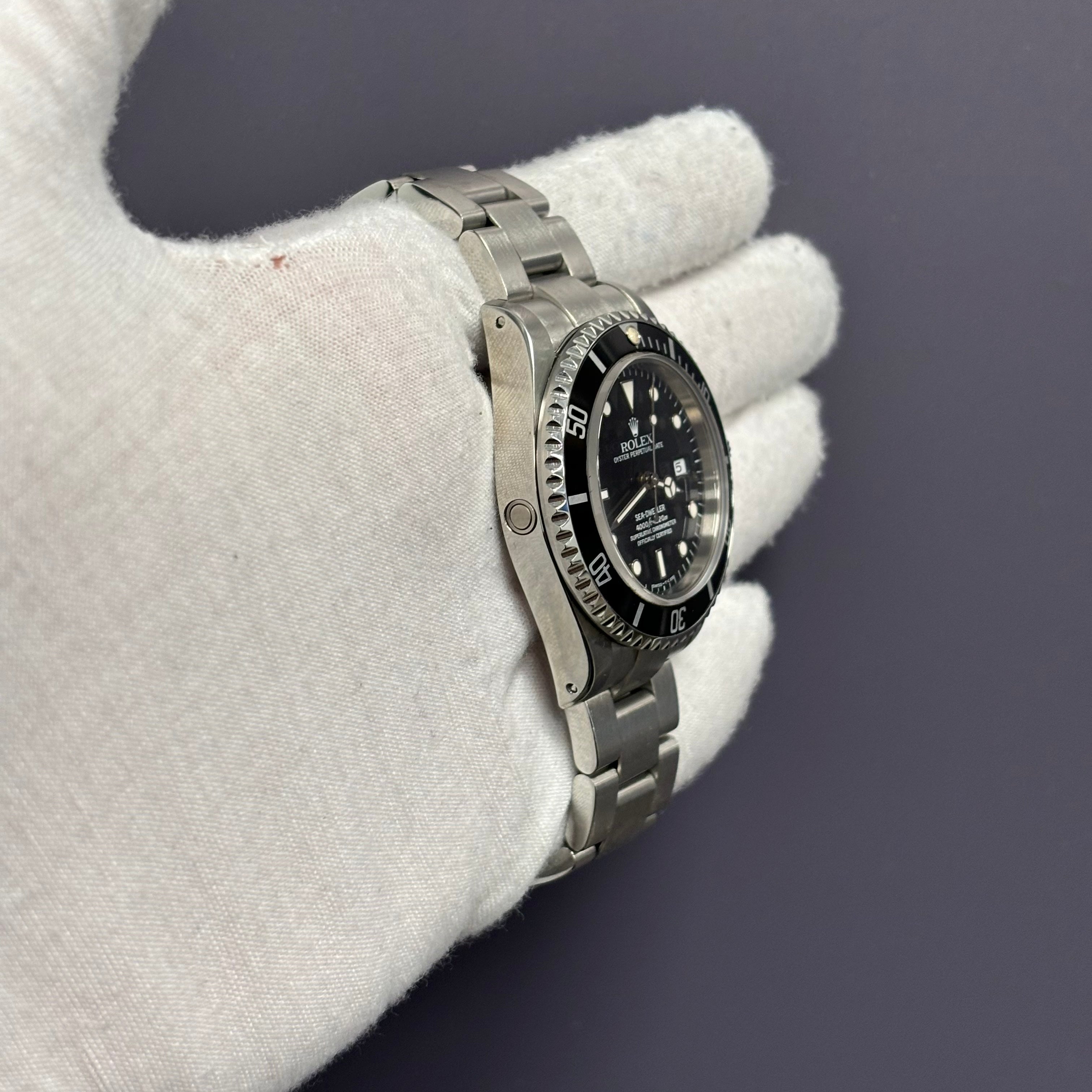 Rolex Sea Dweller 40mm Black Dial Watch Ref# 16600 - Happy Jewelers Fine Jewelry Lifetime Warranty