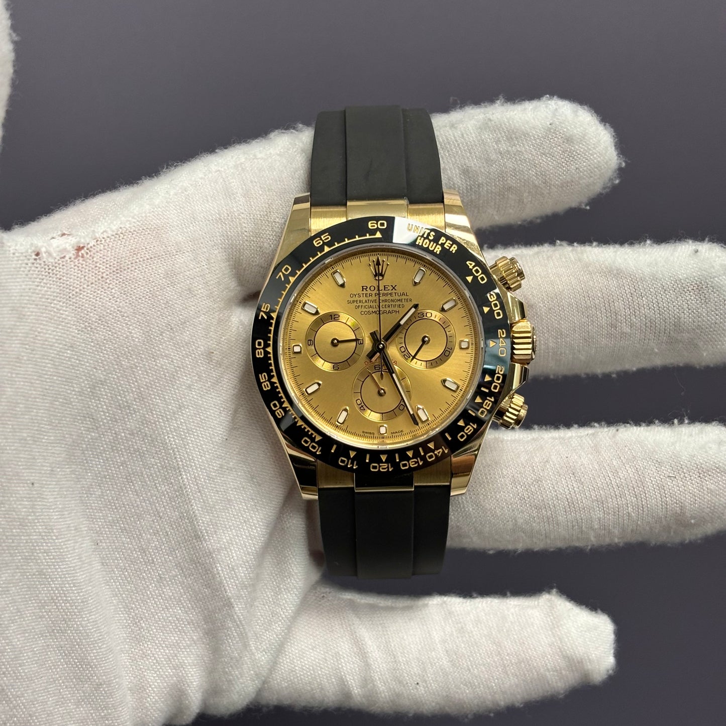 Rolex Daytona 40mm Champagne Dial Watch Ref# 116518LN