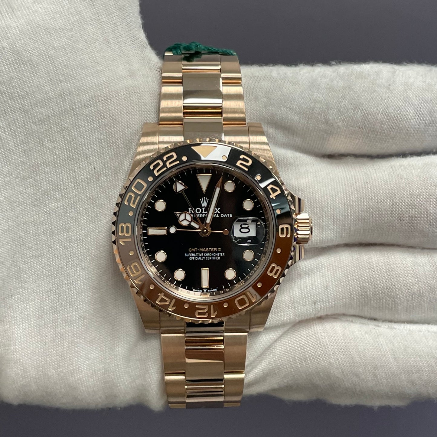 Rolex GMT-Master II 40mm Black Dial Watch Ref# 126715CHNR