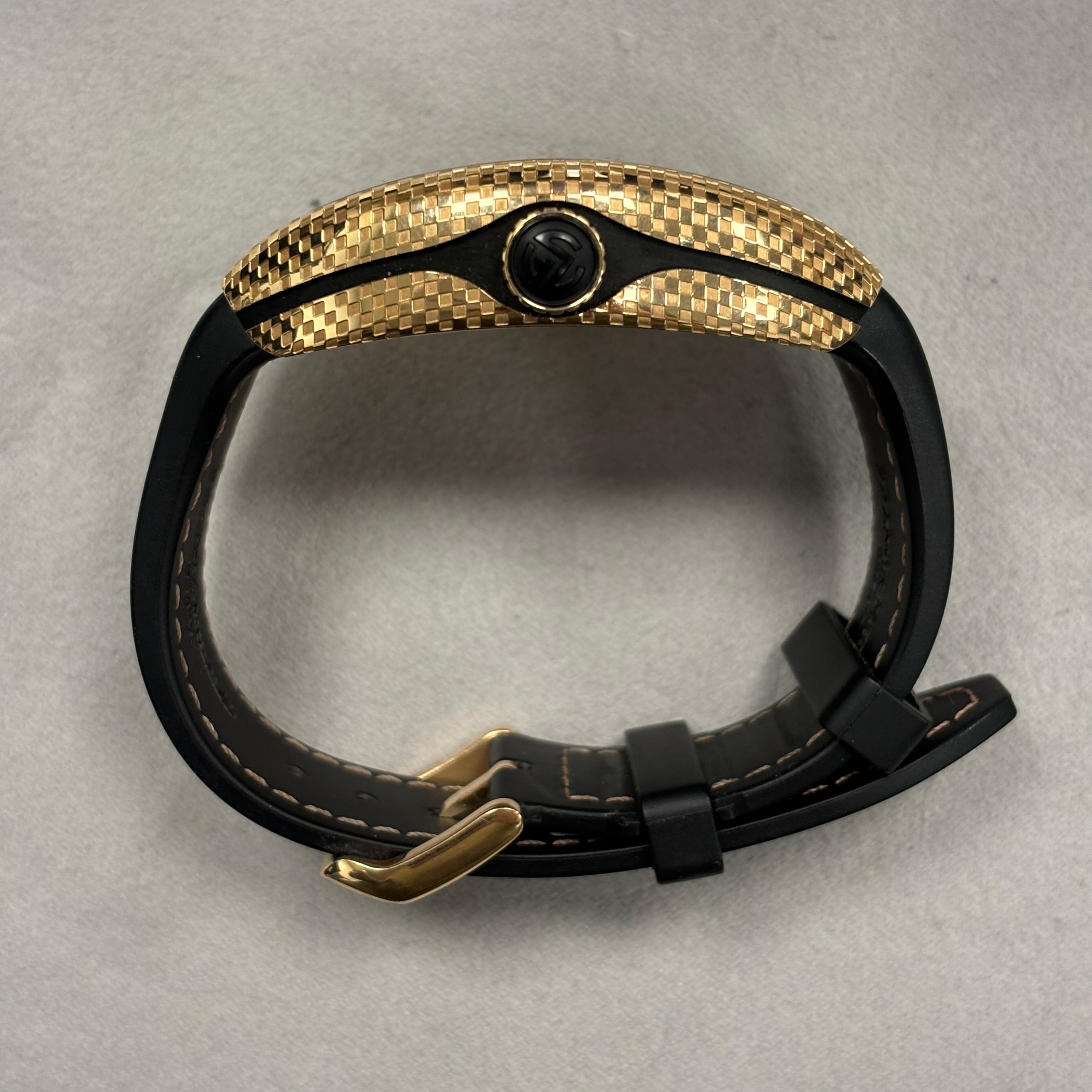 Franck Muller Vanguard 43mm Gold Dial Watch Ref# V 45 SC DT - Happy Jewelers Fine Jewelry Lifetime Warranty