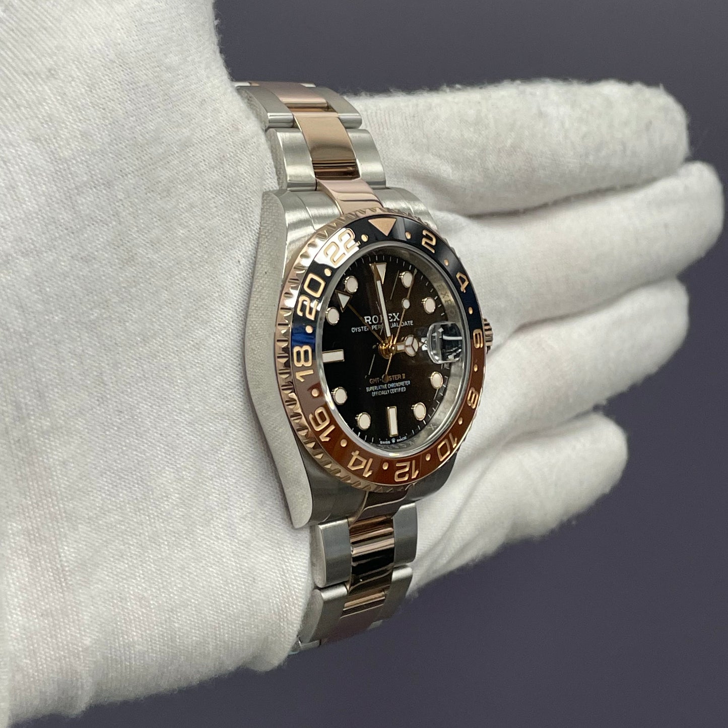 Rolex GMT-Master II 40mm Black Dial Watch Ref# 126711CHNR