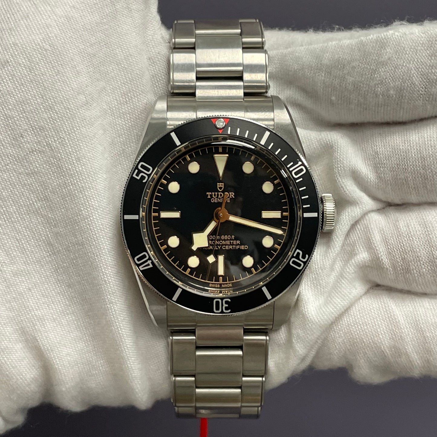 Tudor Black Bay 41mm Black Dial Watch Ref# 79230N