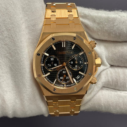 Audemars Piguet Royal Oak 41mm Black Dial Watch Ref# 26240OR.OO.1320OR.02 - Happy Jewelers Fine Jewelry Lifetime Warranty