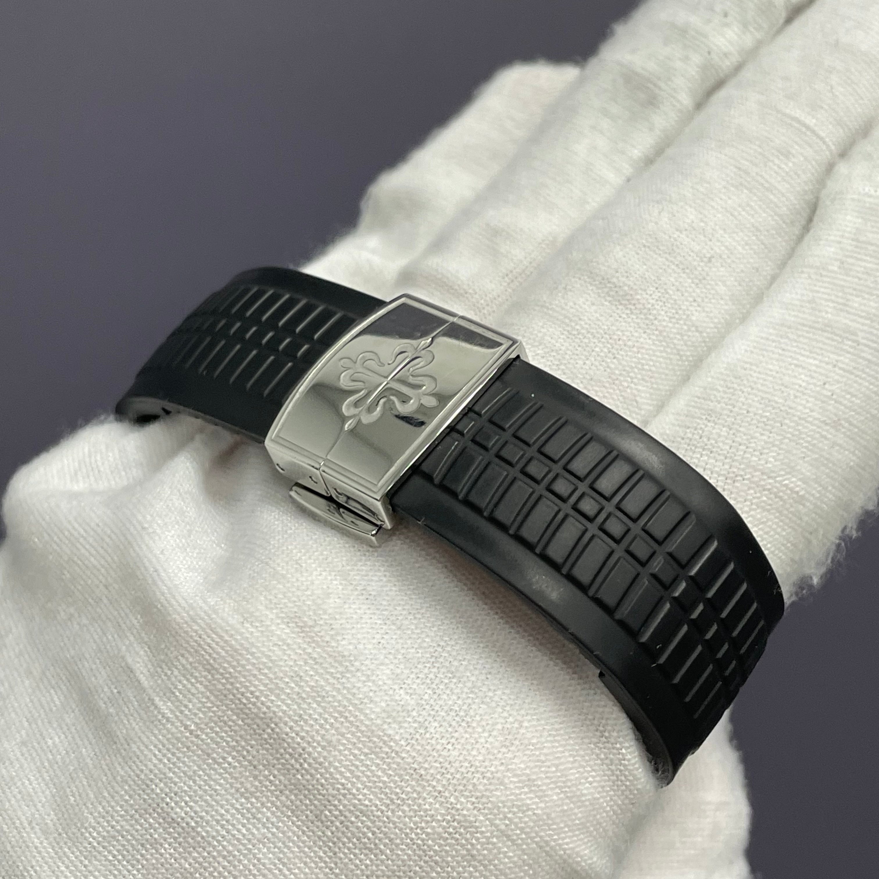 Patek Philippe Aquanuat 40mm Grey Dial Watch Ref# 5167A-001 - Happy Jewelers Fine Jewelry Lifetime Warranty