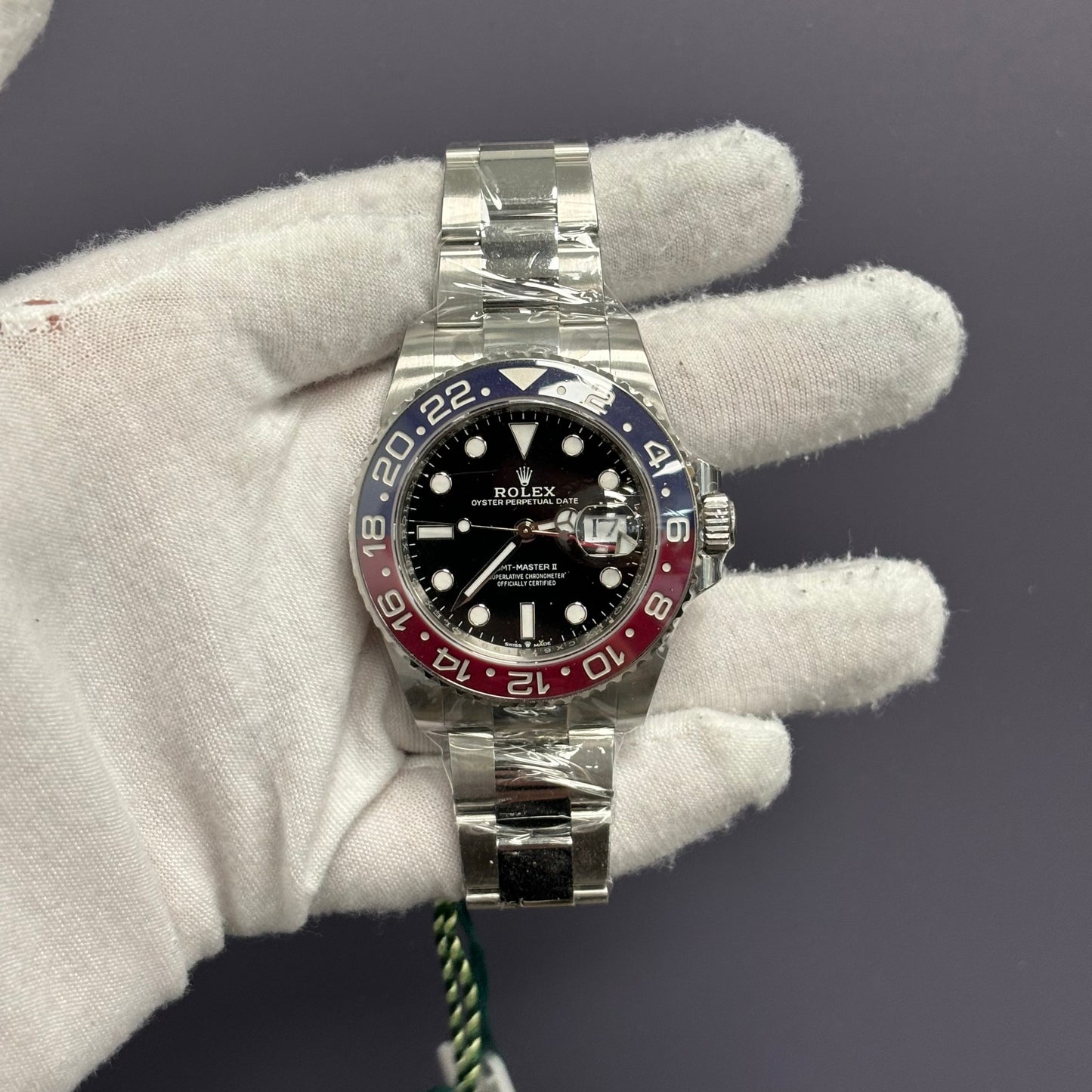 Rolex GMT Master II 40mm Black Dial Watch Ref 126710BLRO Happy Jewelers