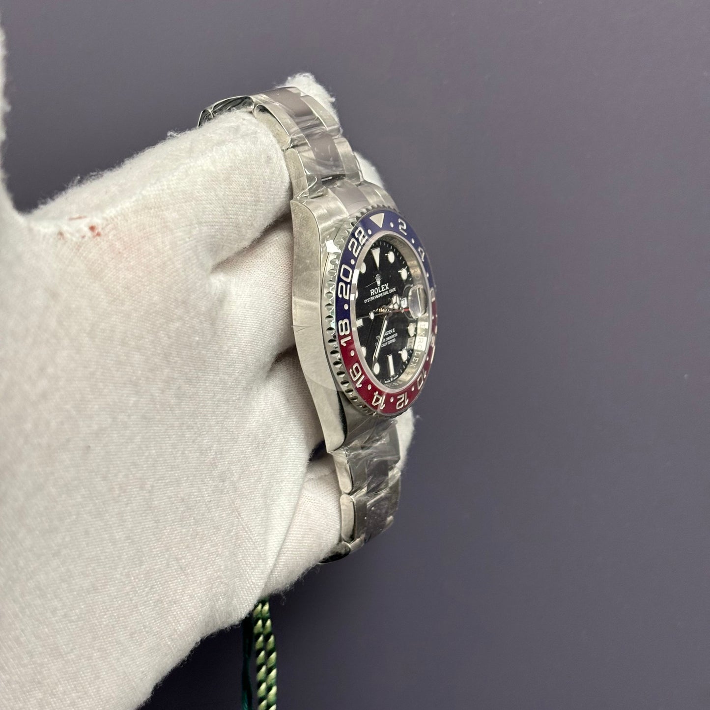 Rolex GMT-Master II 40mm Black Dial Watch Ref# 126710BLRO