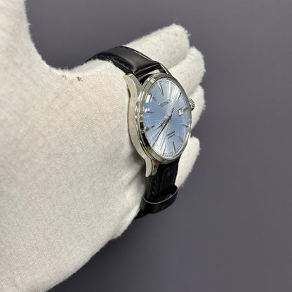 Seiko Presage 41mm Silver Dial Watch Ref# SRPD37 - Happy Jewelers Fine Jewelry Lifetime Warranty