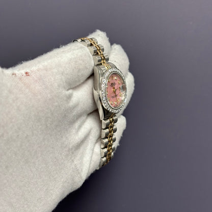 Rolex Datejust 26mm Pink Dial Watch Ref# 69173 - Happy Jewelers Fine Jewelry Lifetime Warranty