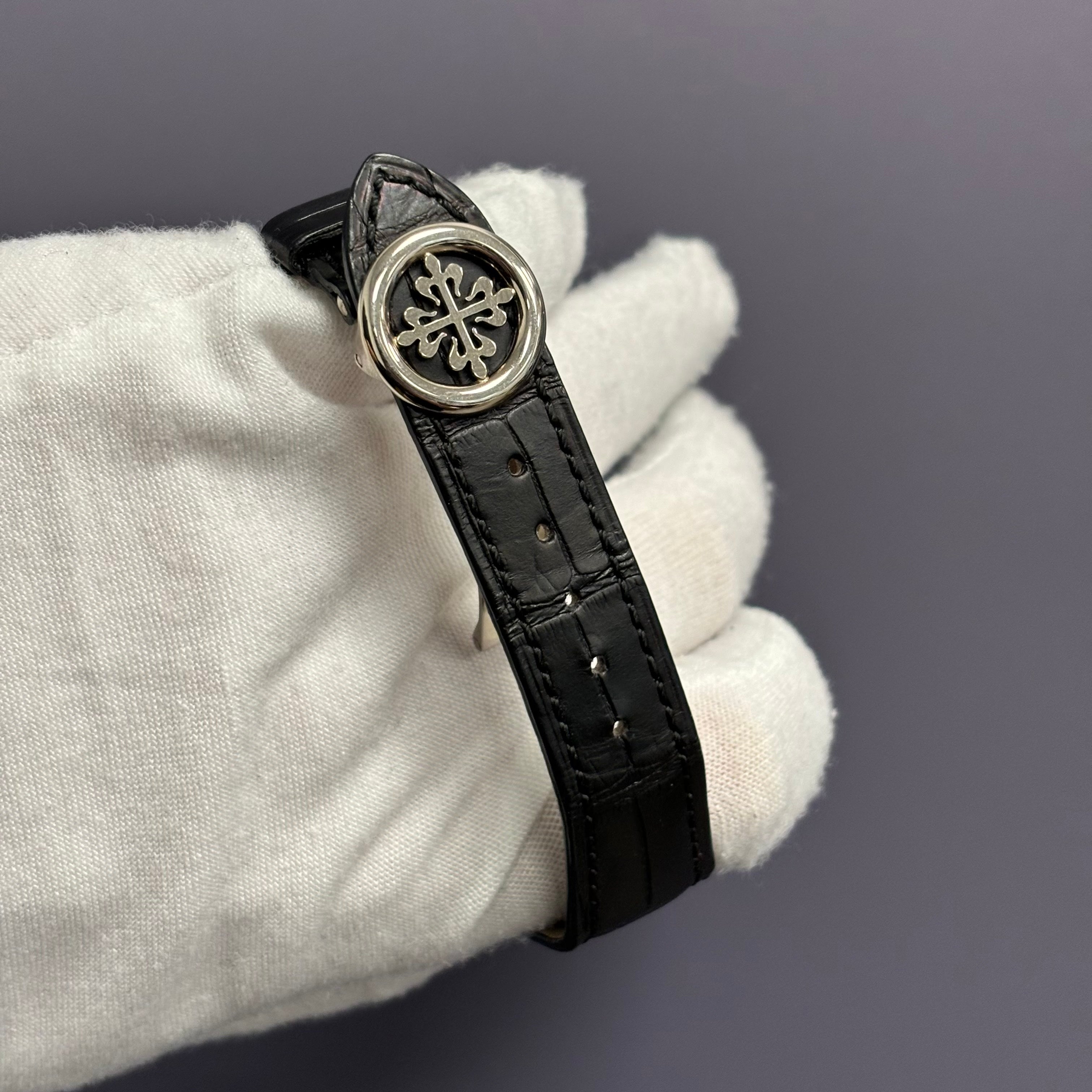 Patek Philippe Perpetual Calendar 41mm White Dial Watch Ref# 5270G-013 - Happy Jewelers Fine Jewelry Lifetime Warranty