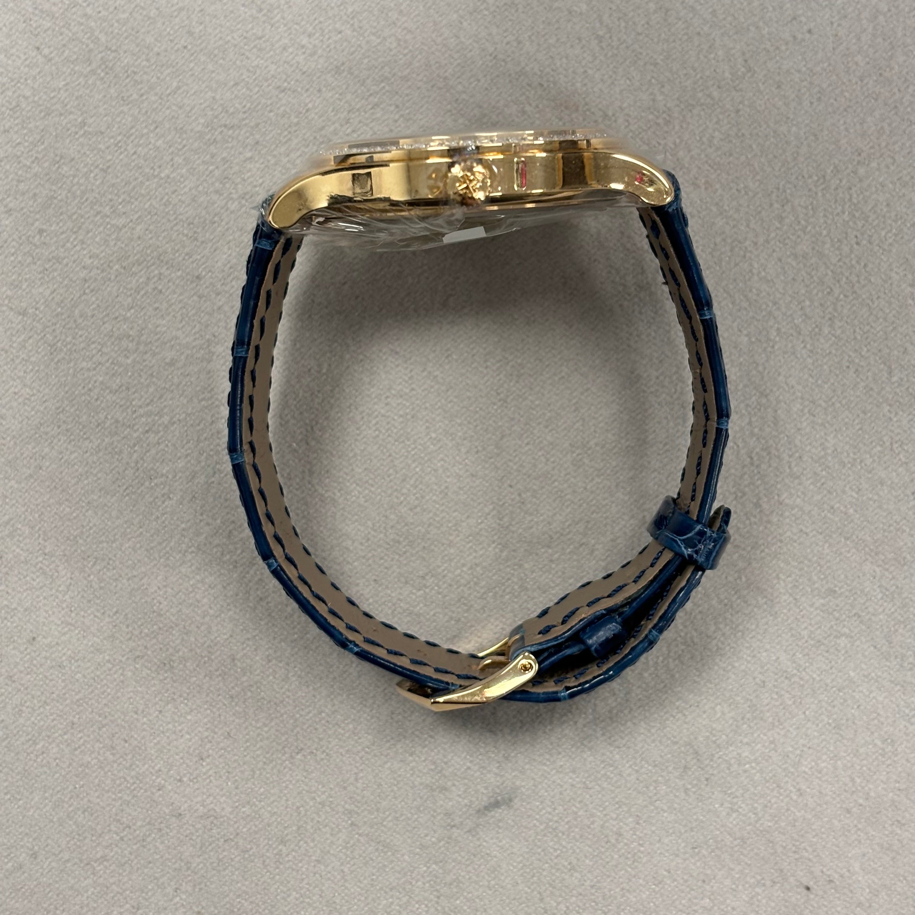 Patek Philippe World Time 36mm Blue Dial Watch Ref# 7130R-012 - Happy Jewelers Fine Jewelry Lifetime Warranty