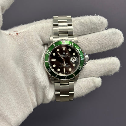 Rolex Submariner 40mm Black Dial Watch Ref# 16610LV - Happy Jewelers Fine Jewelry Lifetime Warranty