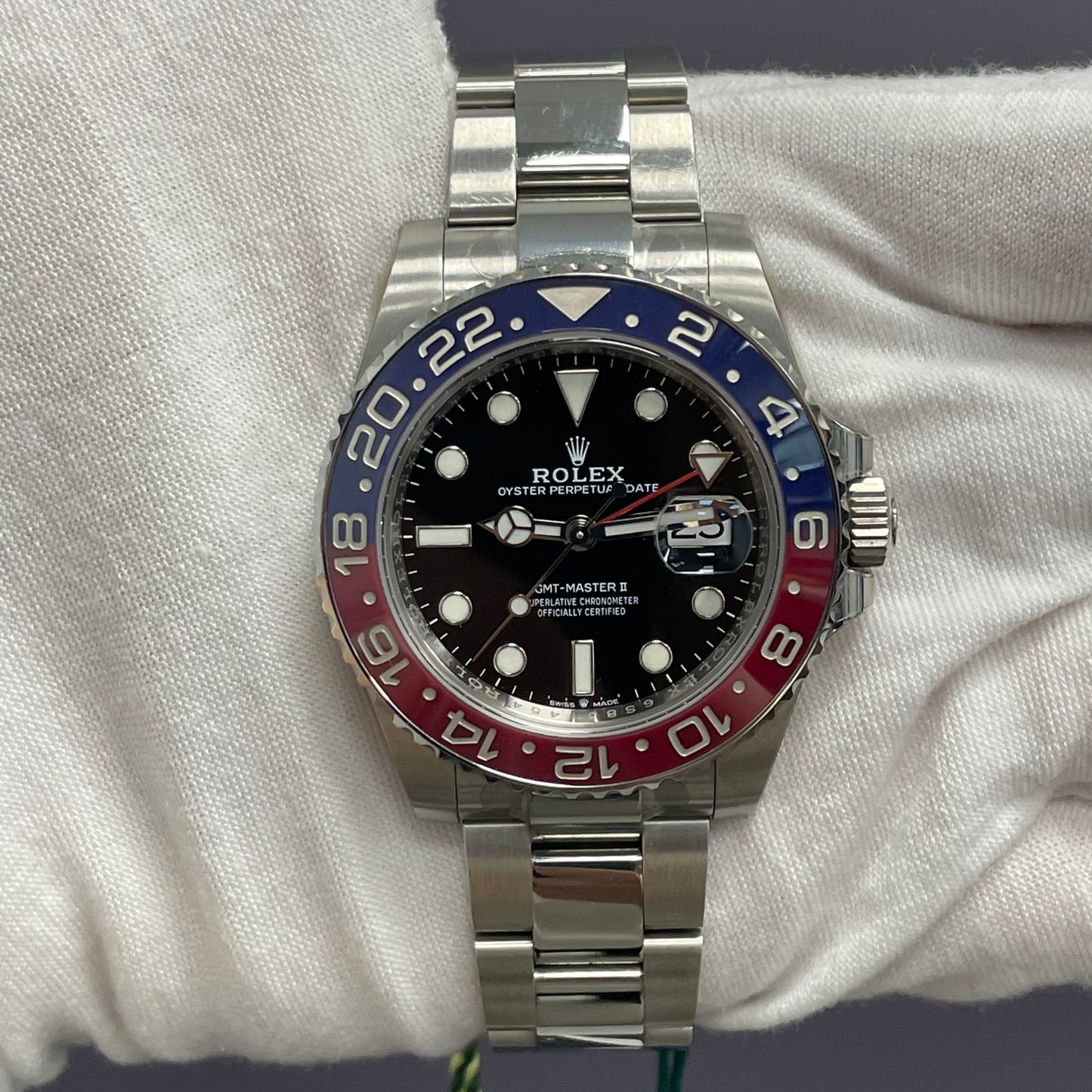 Rolex GMT Master II 40mm Black Dial Ref# 126710BLRO