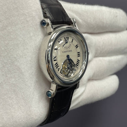 Cartier Diabolo 35mm White Dial Watch Ref# 2051 - Happy Jewelers Fine Jewelry Lifetime Warranty