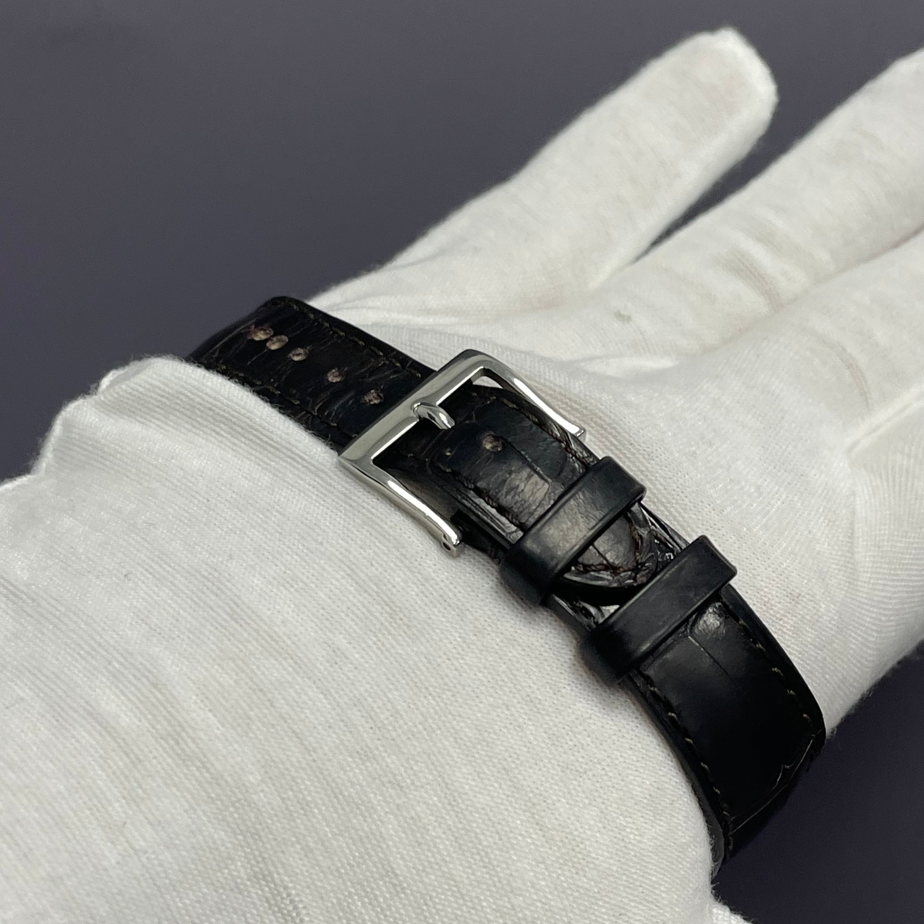 Cartier Diabolo 35mm White Dial Watch Ref# 2051 - Happy Jewelers Fine Jewelry Lifetime Warranty