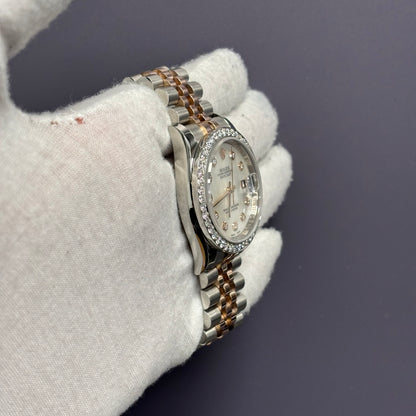 Rolex Datejust 36mm MOP Dial Watch Ref# 116231 - Happy Jewelers Fine Jewelry Lifetime Warranty