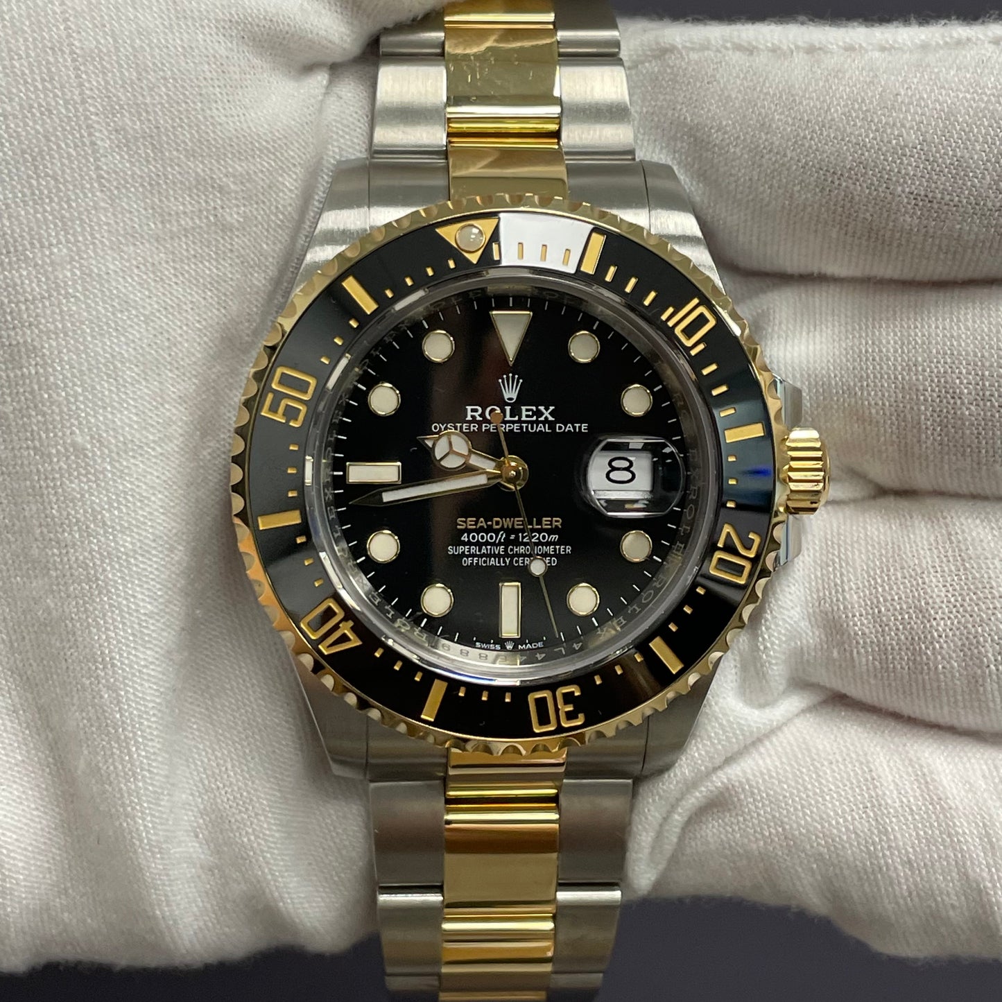 Rolex Sea-Dweller 43mm Black Dial Watch Ref# 126603