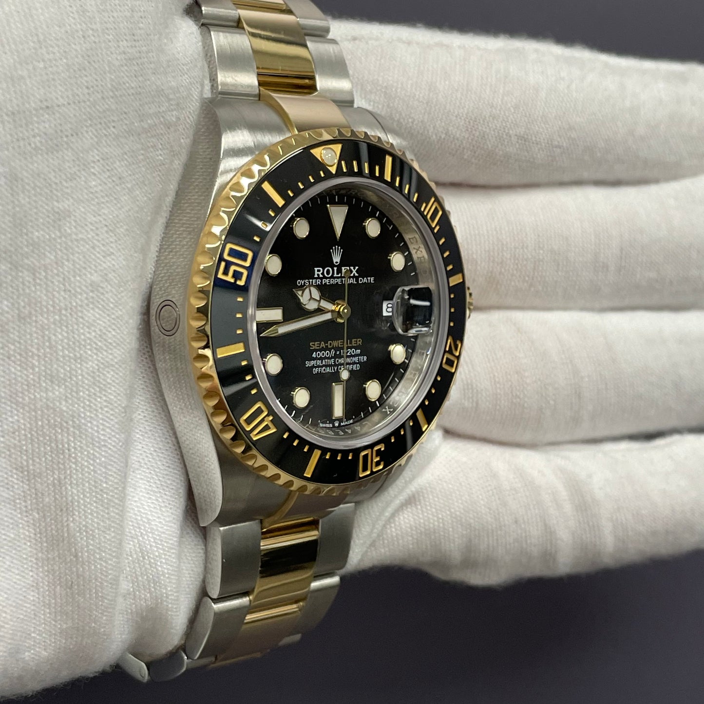 Rolex Sea-Dweller 43mm Black Dial Watch Ref# 126603