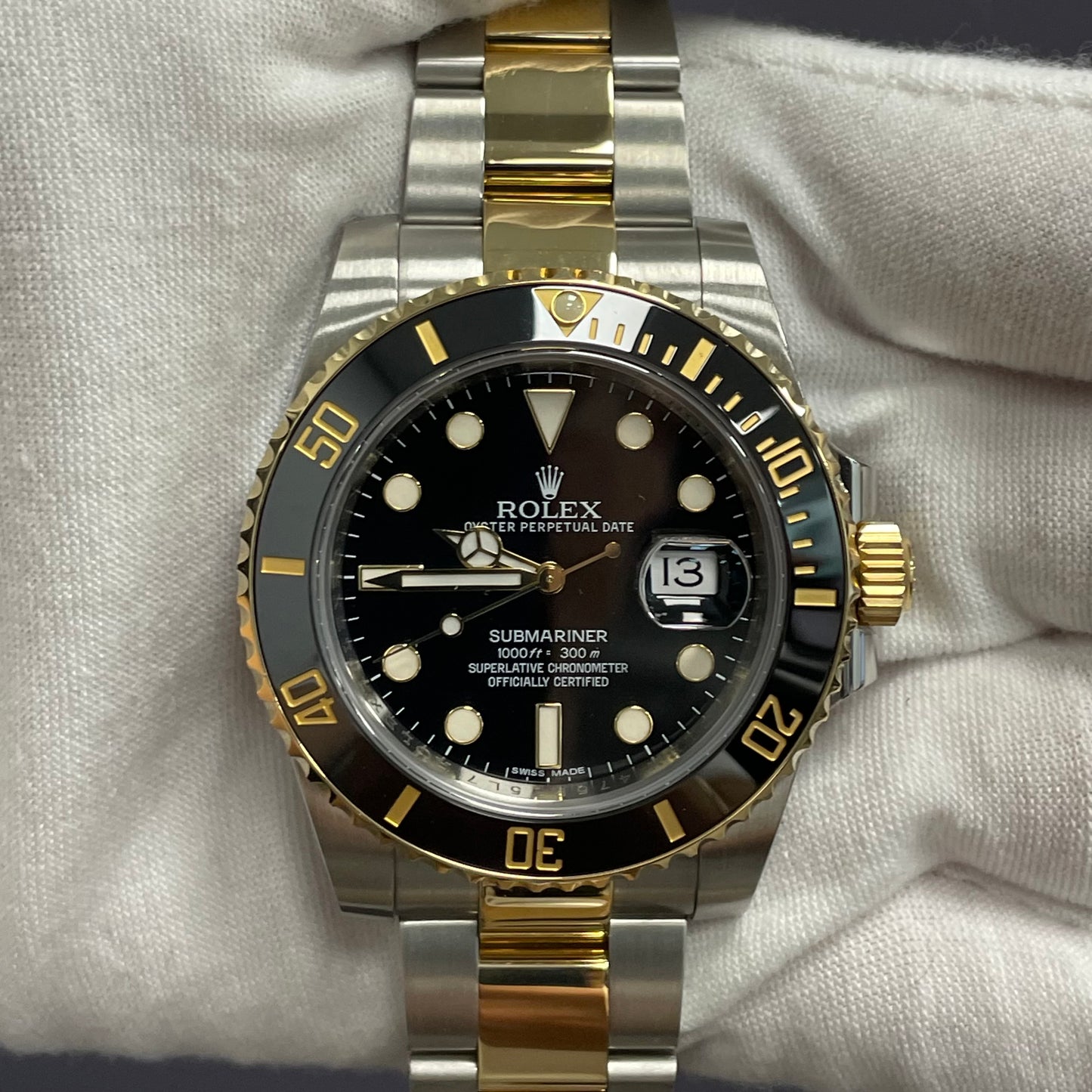 Rolex Submariner 40mm Black Dial Ref# 116613LN