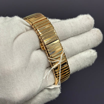 Bvlgari Lvcea 33mm Openwork Dial Watch Ref# 103134 - Happy Jewelers Fine Jewelry Lifetime Warranty