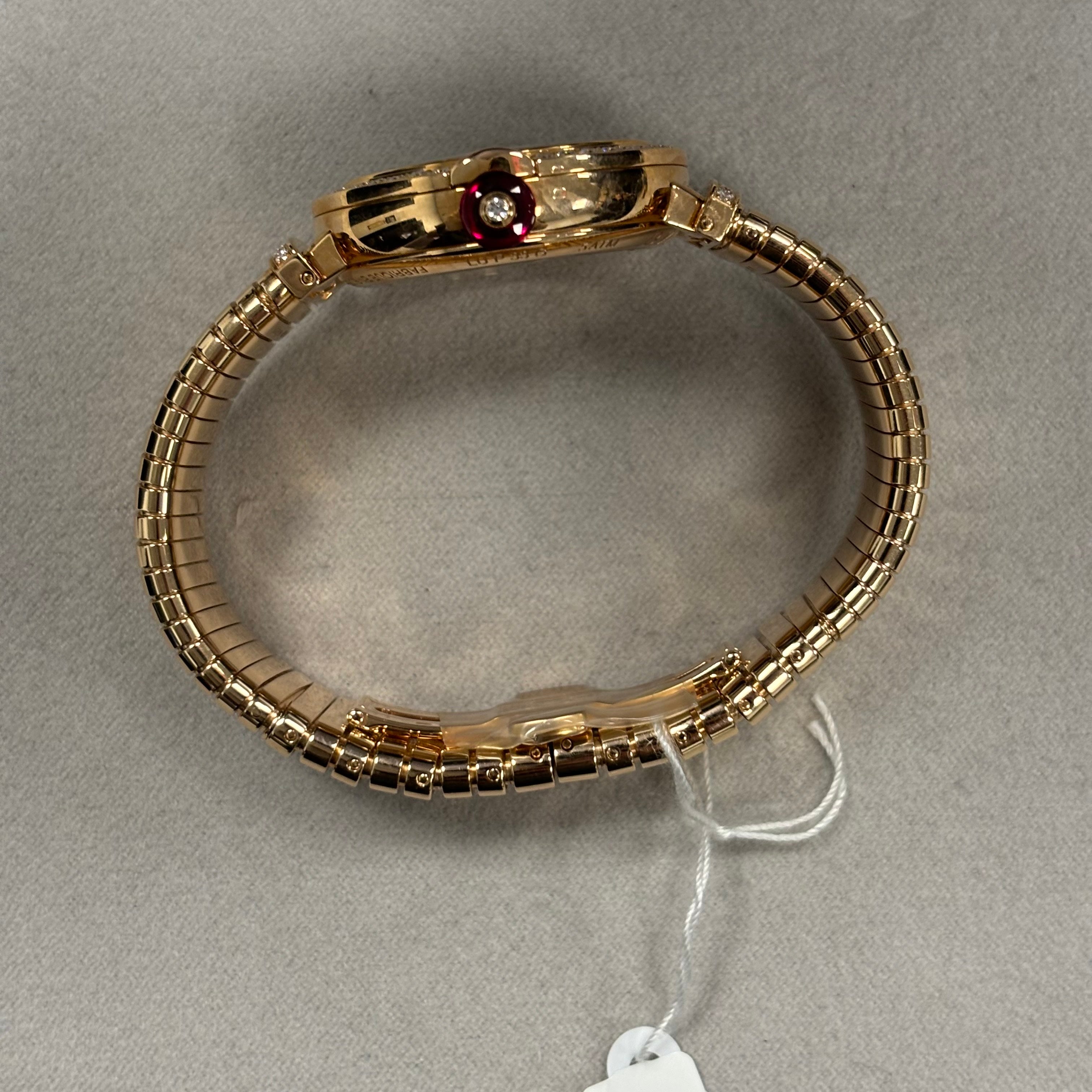 Bvlgari Lvcea 33mm Openwork Dial Watch Ref# 103134 - Happy Jewelers Fine Jewelry Lifetime Warranty