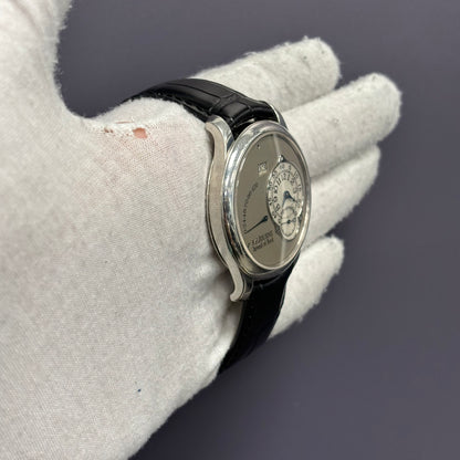 F.P. Journe Reserve 38mm Gray Dial Watch - Happy Jewelers Fine Jewelry Lifetime Warranty