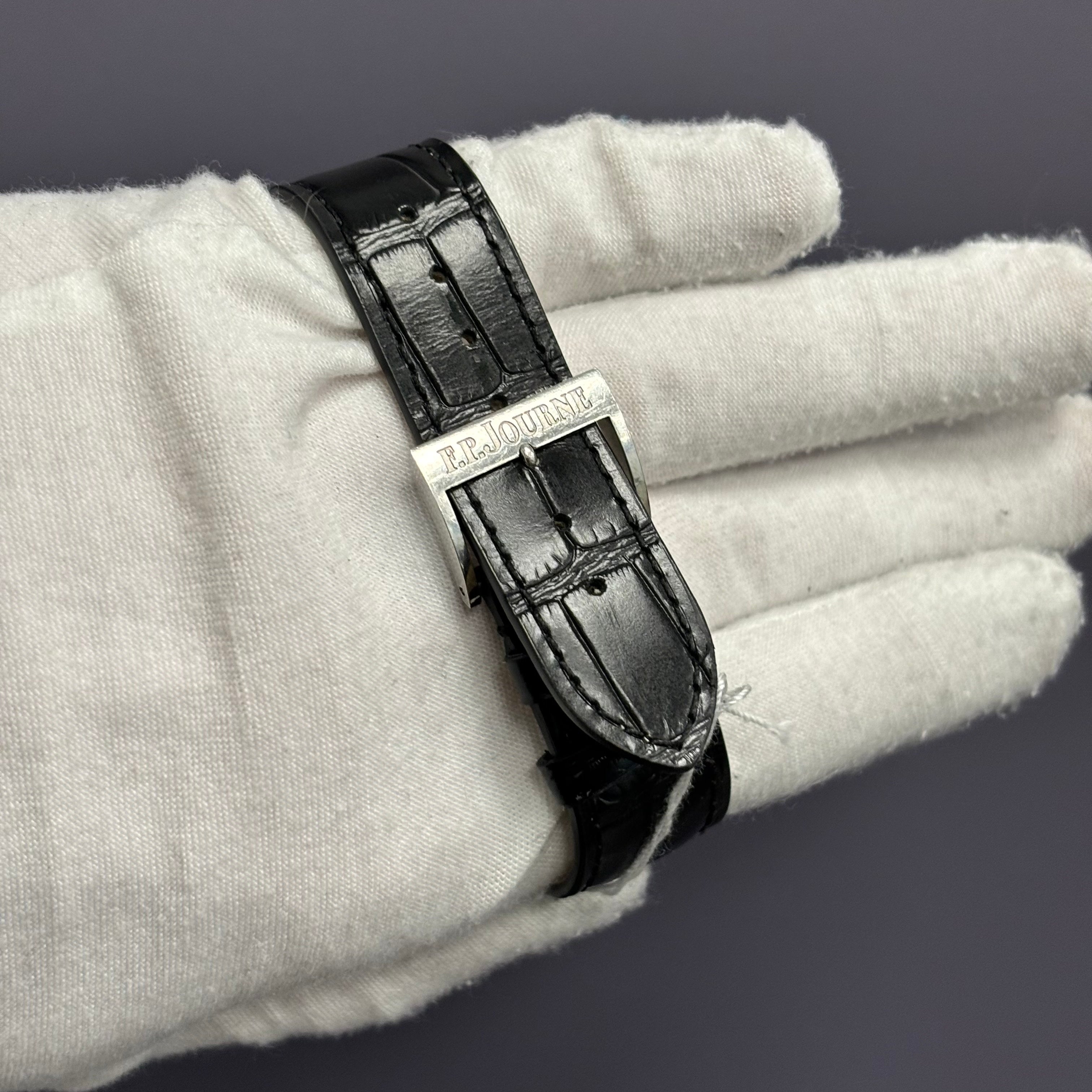 F.P. Journe Reserve 38mm Gray Dial Watch - Happy Jewelers Fine Jewelry Lifetime Warranty