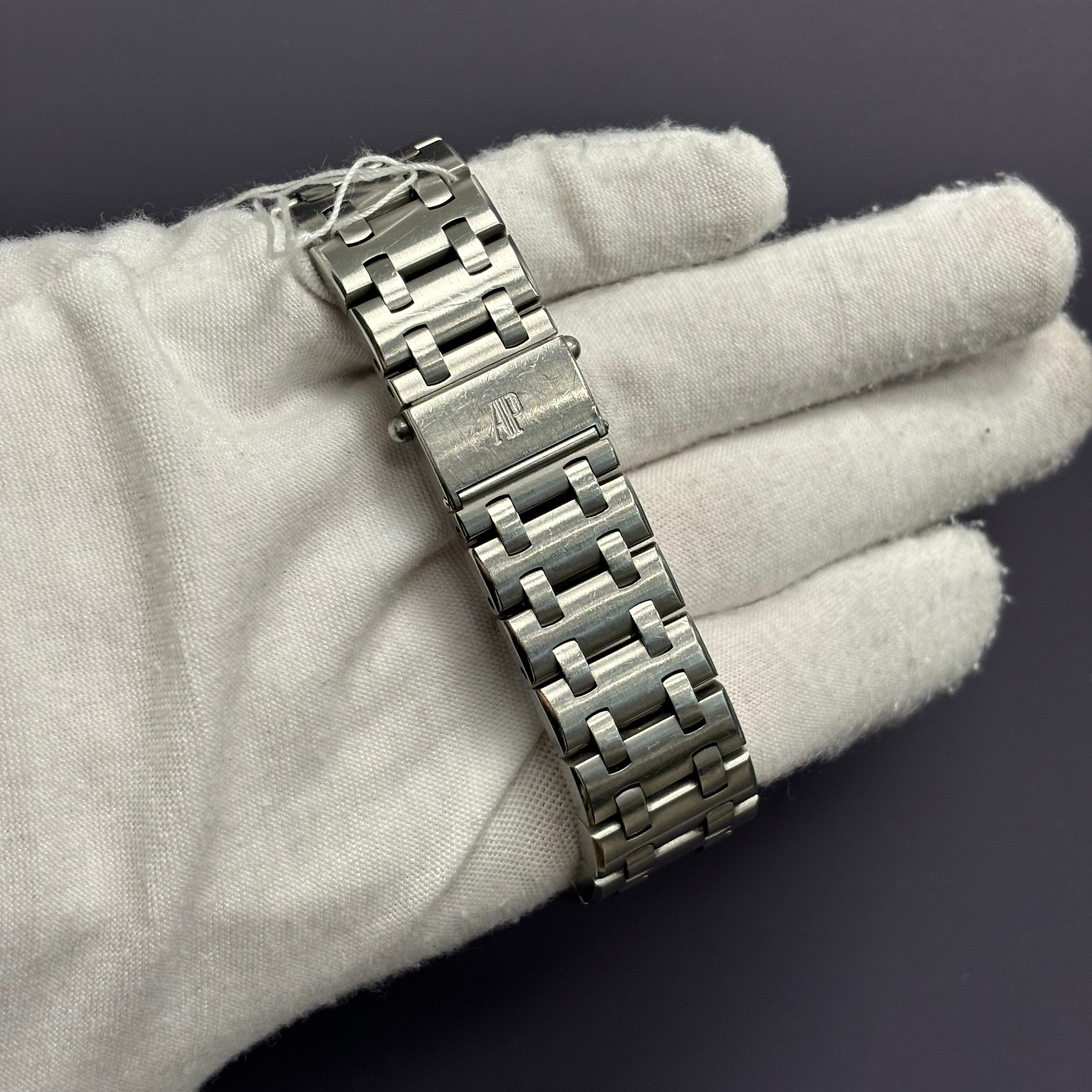 Audemars Piguet Royal Oak 41mm Blue Dial Watch Ref# 25721ST - Happy Jewelers Fine Jewelry Lifetime Warranty