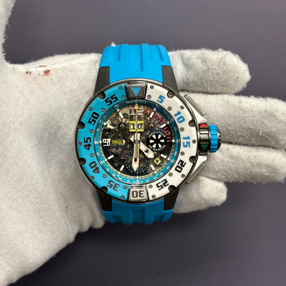 Richard Mille RM032 32mm Openwork Dial Watch Ref# RM032 - Happy Jewelers Fine Jewelry Lifetime Warranty