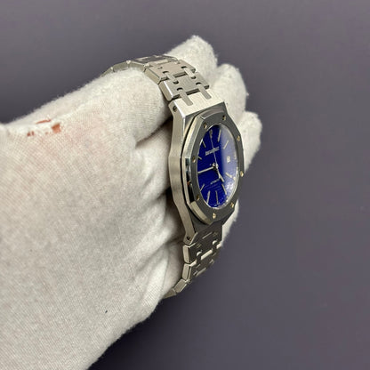 Audemars Piguet Royal Oak 41mm Blue Dial Watch Ref# 14790ST.OO.0789ST.09 - Happy Jewelers Fine Jewelry Lifetime Warranty