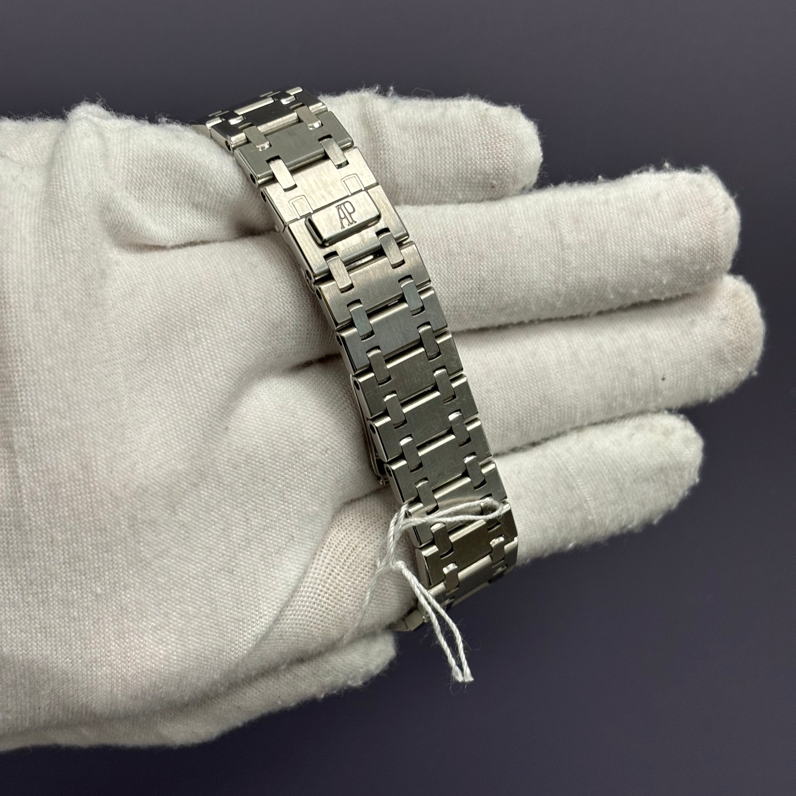 Audemars Piguet Royal Oak 41mm Blue Dial Watch Ref# 14790ST.OO.0789ST.09 - Happy Jewelers Fine Jewelry Lifetime Warranty