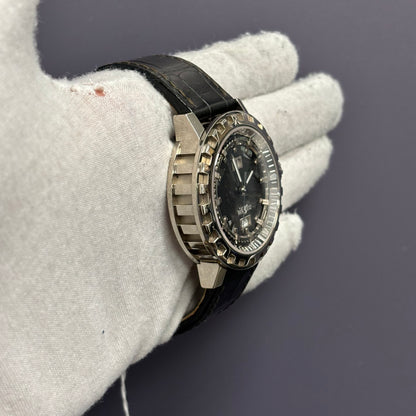 DeWitt Academia 42mm Black Dial Watch Ref# AC.1601.48.M623 - Happy Jewelers Fine Jewelry Lifetime Warranty