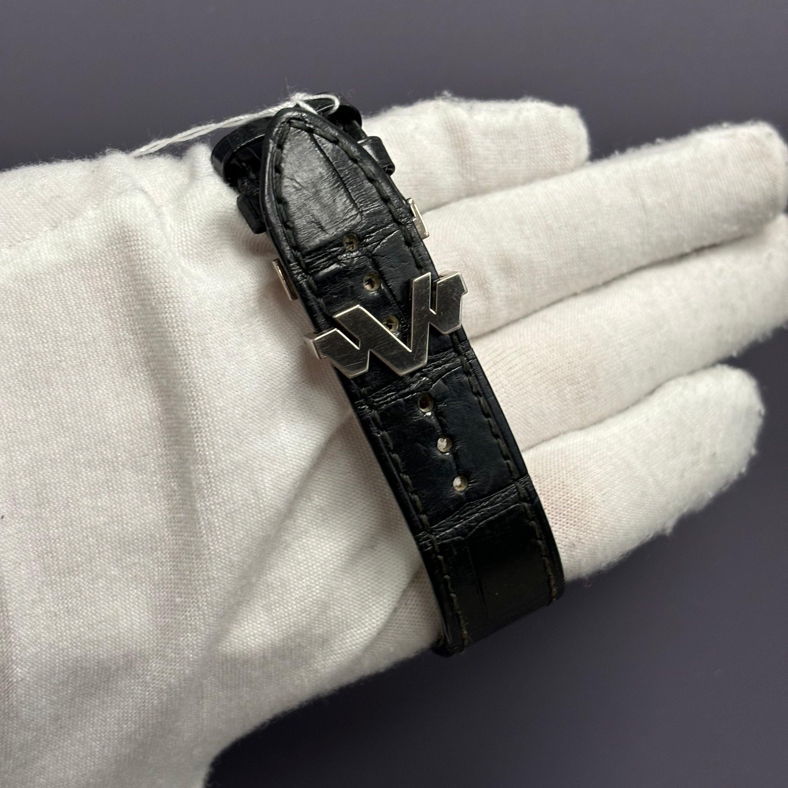 DeWitt Academia 42mm Black Dial Watch Ref# AC.1601.48.M623 - Happy Jewelers Fine Jewelry Lifetime Warranty