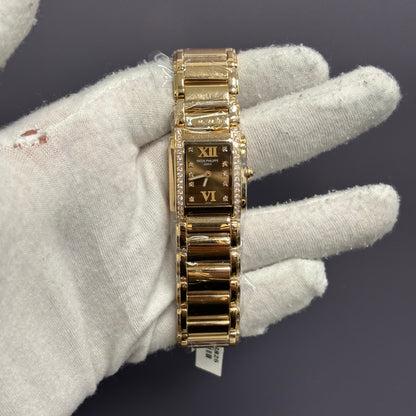 Patek Philippe Twenty-4 24mm Chocolate Watch Ref# 4908/11R-010 - Happy Jewelers Fine Jewelry Lifetime Warranty