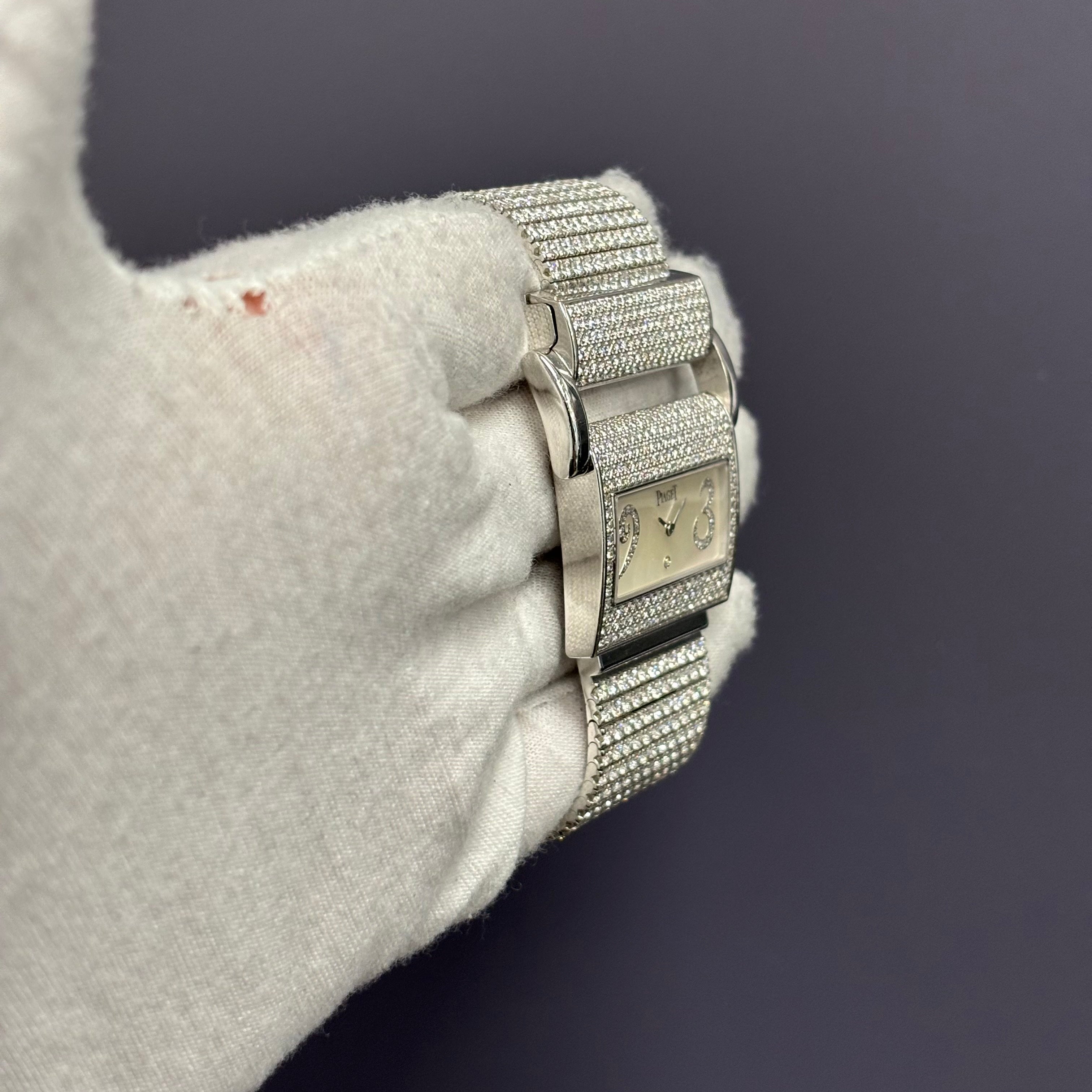 Piaget Protocole XL 30mm MOP Dial Watch Ref# G0A29021 - Happy Jewelers Fine Jewelry Lifetime Warranty